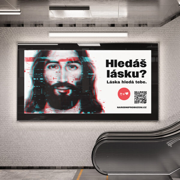 Kup Ježíši billboard!